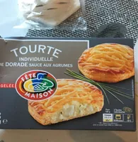 Tourtre de Dorade sauce aux agrumes
