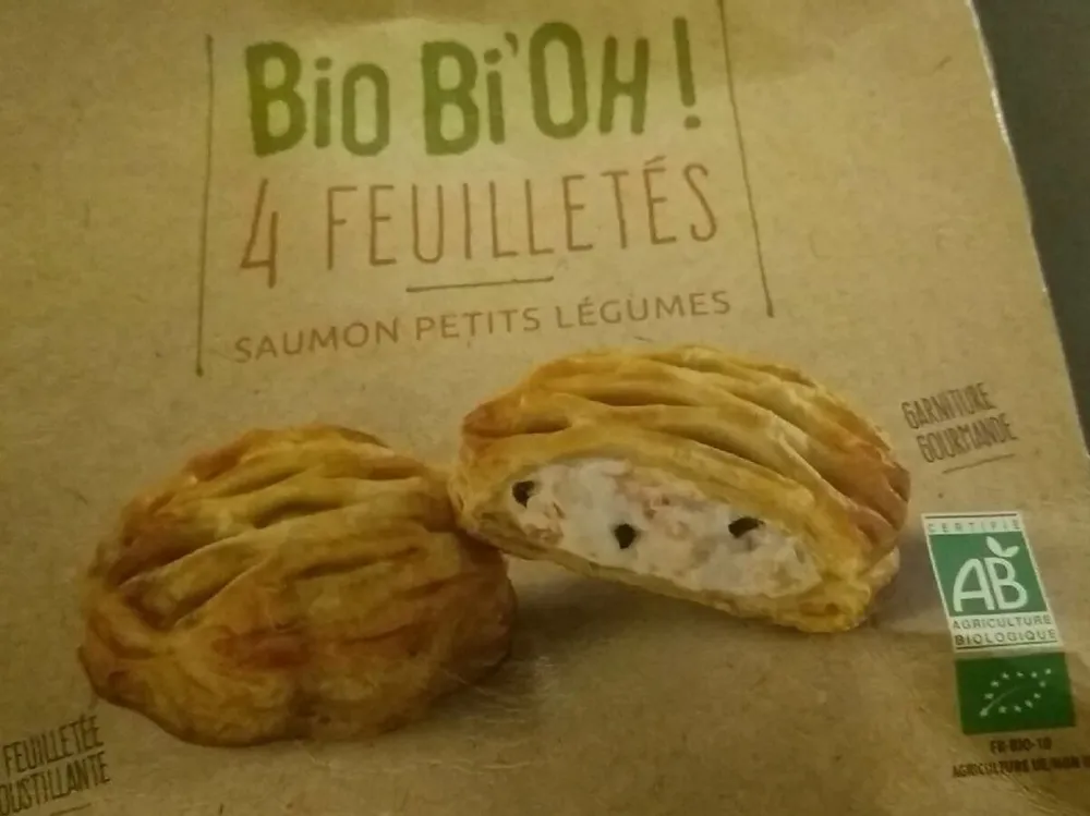 Feuilletés saumon petit légumes