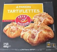 4 paniers tartiflettes