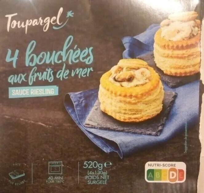 Bouchée fruits de mer