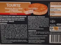 Tourte volaille ris de veau &girolles
