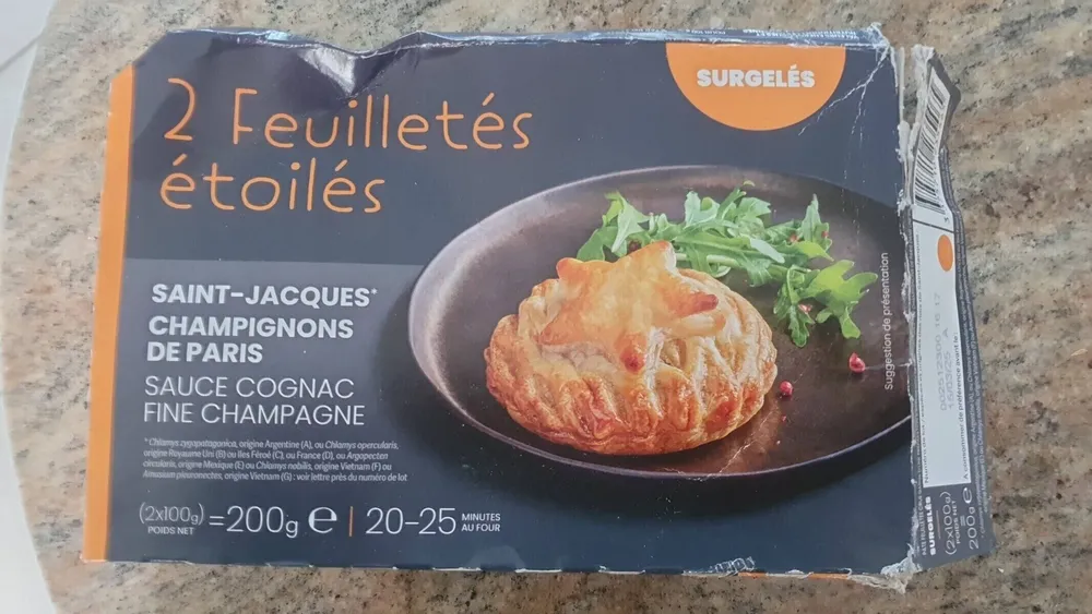 Feuilleté étoile