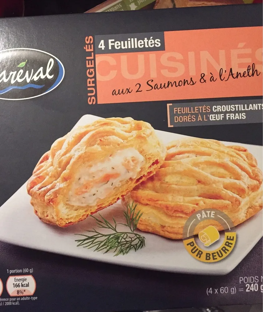 Feuilletés aux 2 saumons