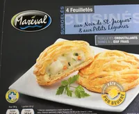 Feuilletés aux Noix de Saint-Jacques