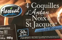 Coquilles au noix de ST Jacques