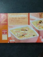 Cassolette fruits de mer et poisson