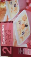 CASSOLETTES AUX ESCARGOTS ET CREVETTES SAUCE CREME D AIL