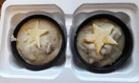 cassolette cuisinee au St Jacques et Cèpes