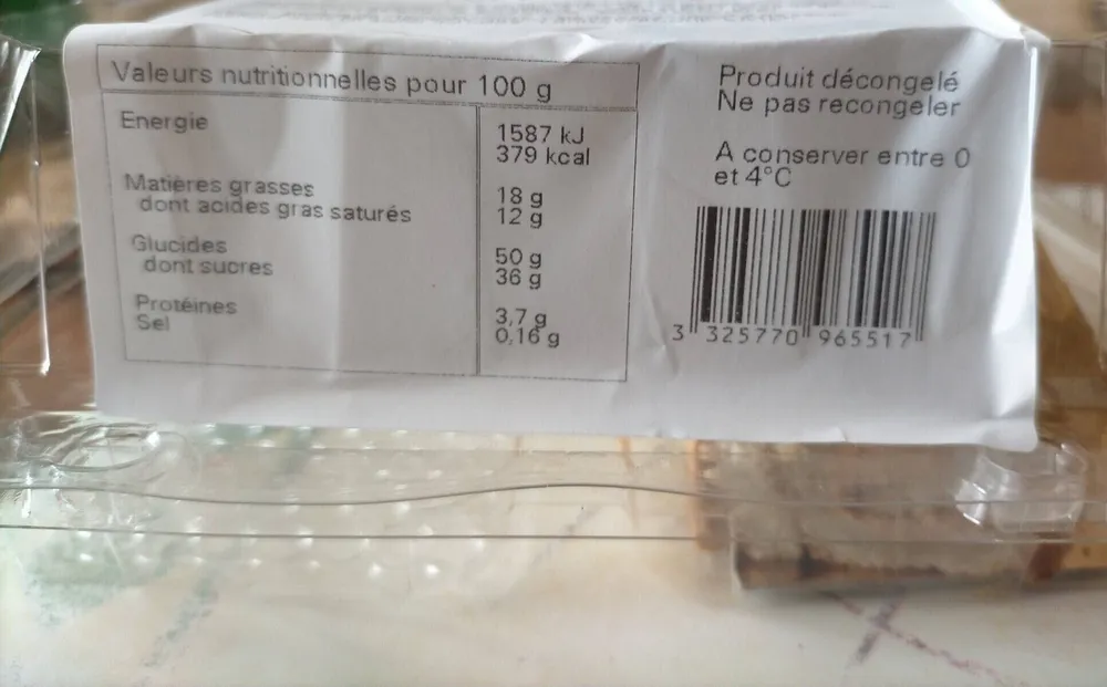 Bûchettes pâtissières