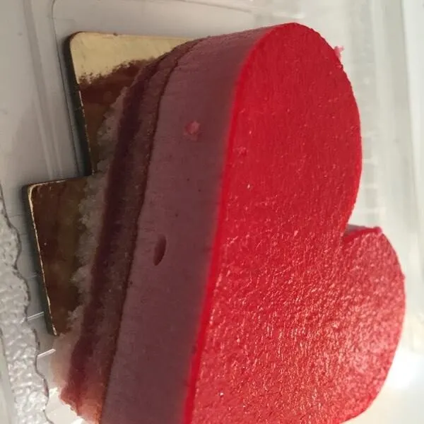 Cœur framboise