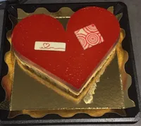 Coeur framboise chocolat blanc