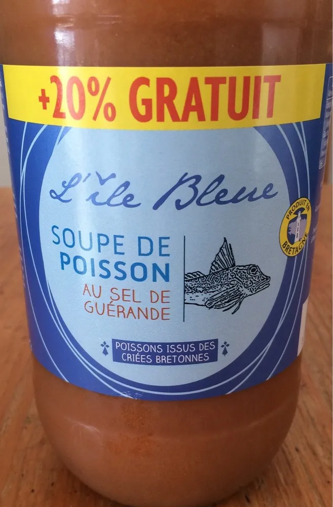 Soupe de poisson au sel de Guérande