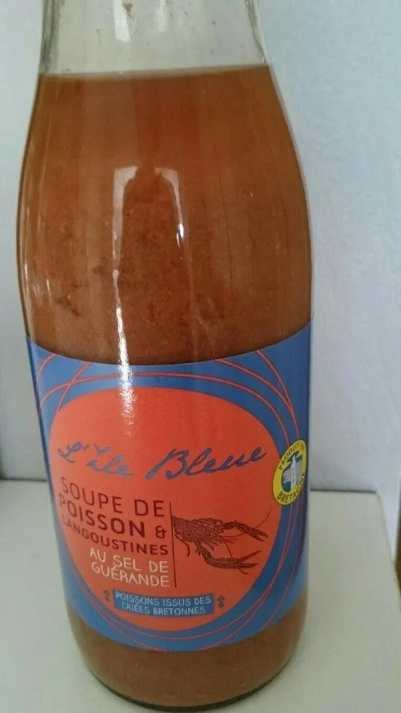 Soupe de poisson & langoustines au sel de Guérande