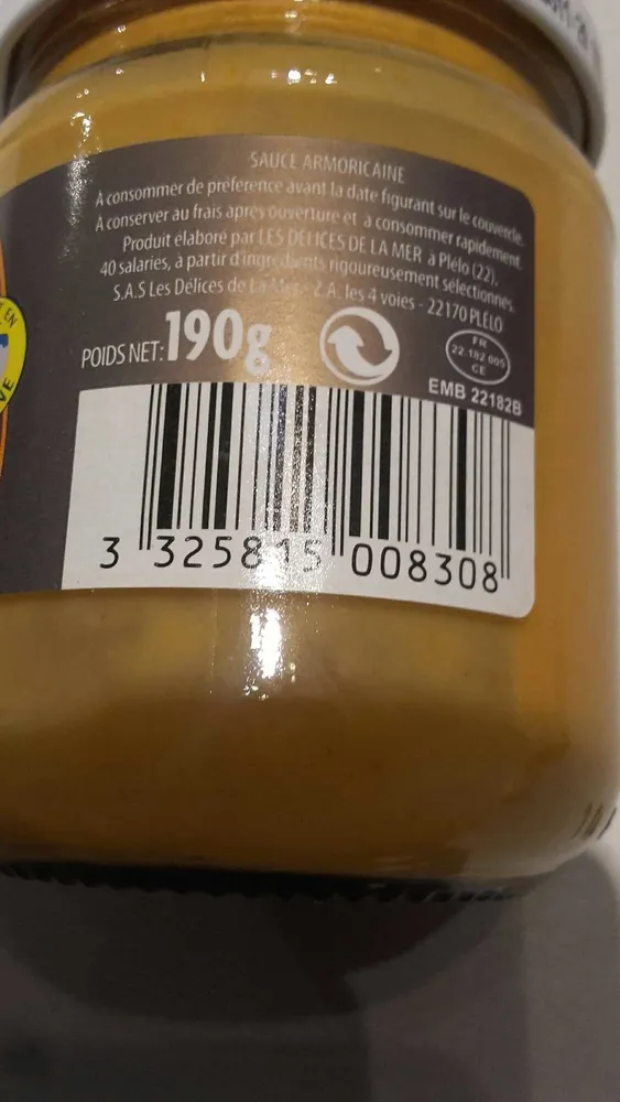 Sauce Armoricaine