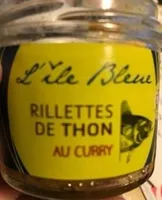 L’ile bleu Rillettes de thon au curry