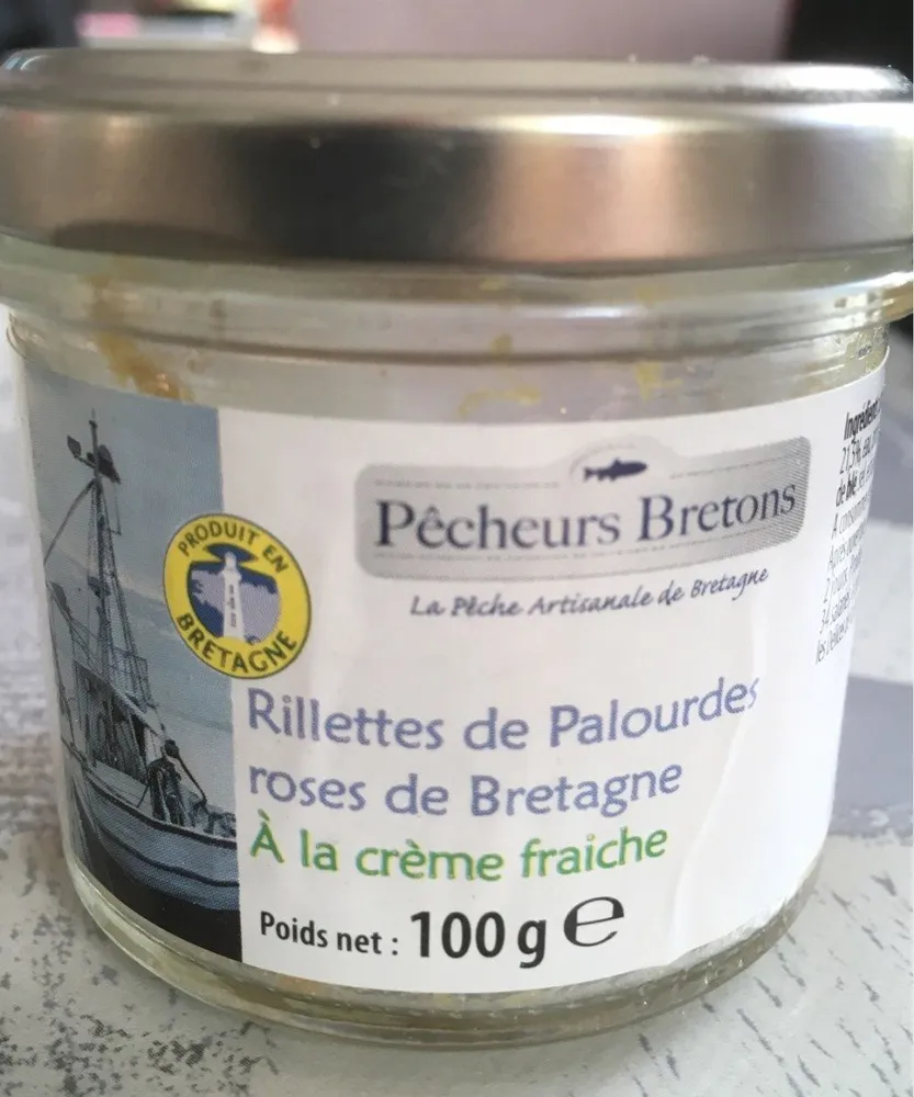 Rillettes de palourdes roses de Bretagne à la crème fraiche