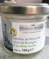 Rillettes de palourdes roses de Bretagne à la crème fraiche