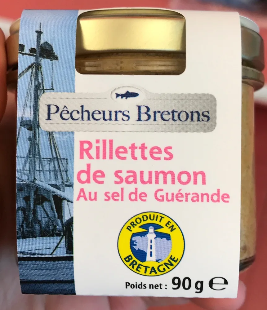 Rillettes de saumon au sel de Guérande
