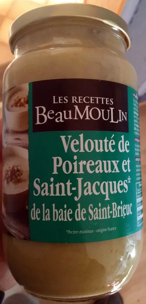 Velouté de Poireaux et Saint-Jacques* de la baie de Saint-Brieuc