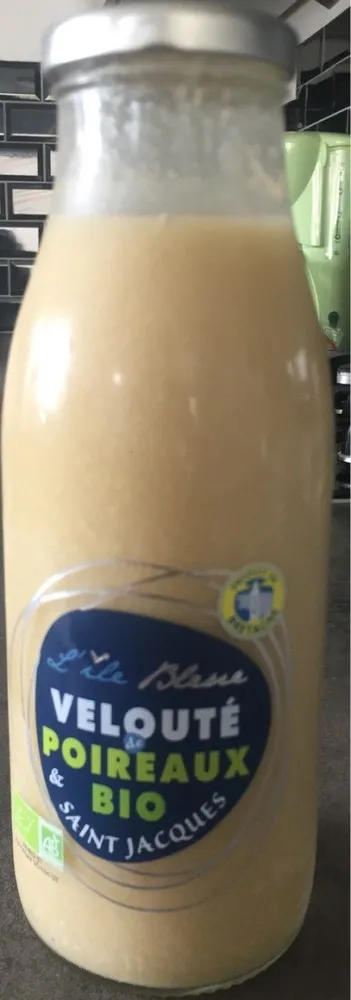 Velouté de poireaux bio & saint jacques