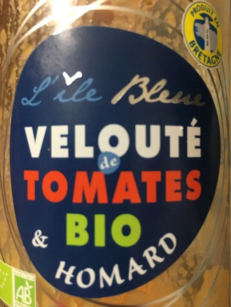 Velouté tomate et homard bio