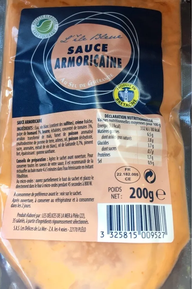 Sauce armoricaine