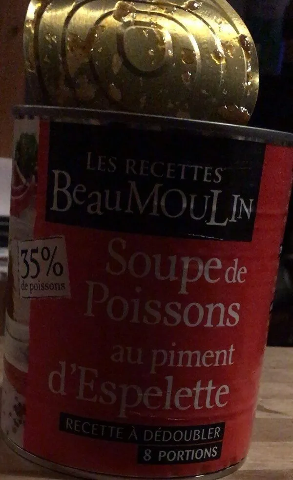 Soupe de poissons au piment d espelette