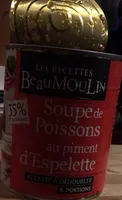 Soupe de poissons au piment d espelette