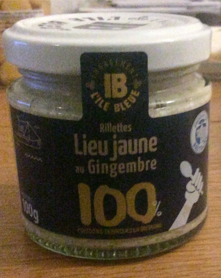 Rillettes lieu jaune au gingembre