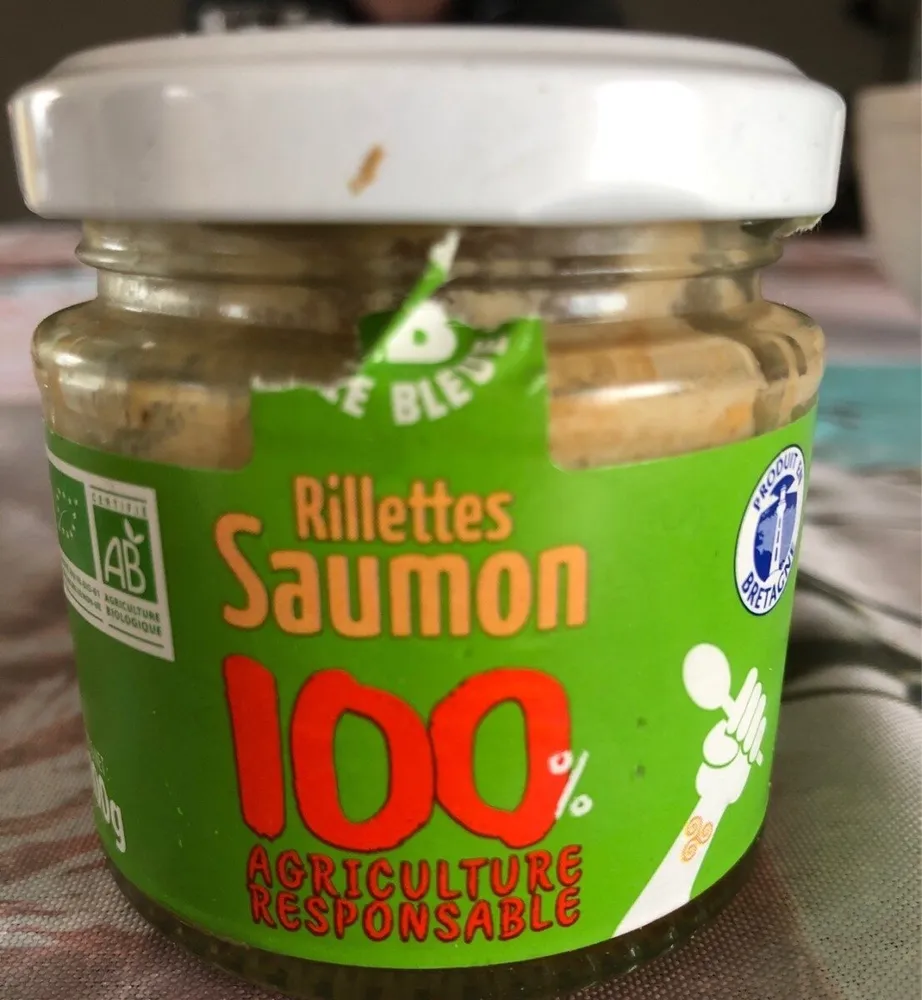 Rillettes Saumon 100% agriculture Responsanle