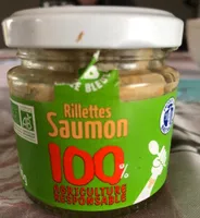 Rillettes Saumon 100% agriculture Responsanle