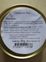 Rillettes de thon