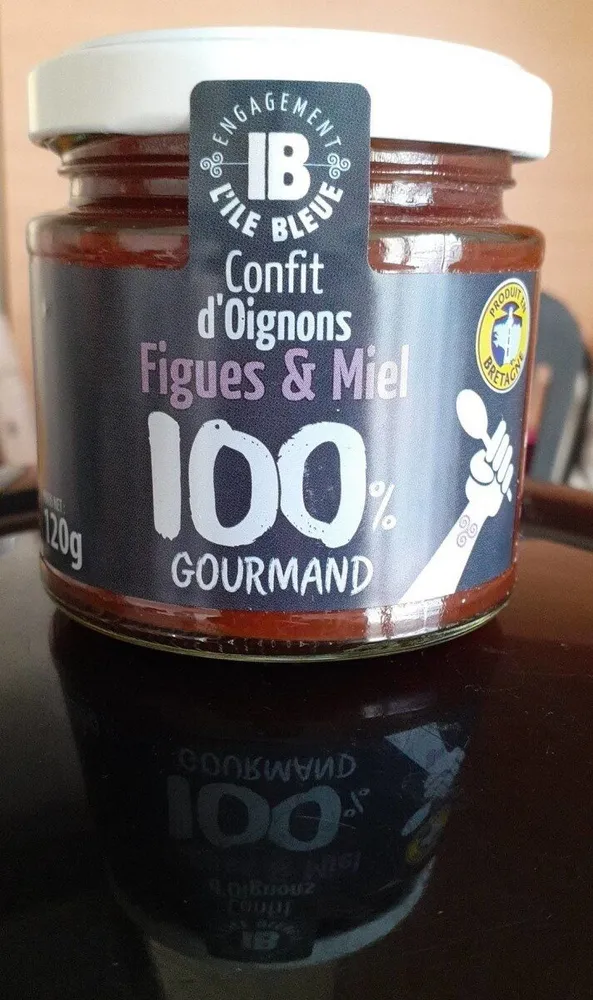 Confit D'oignons Figues et Miel