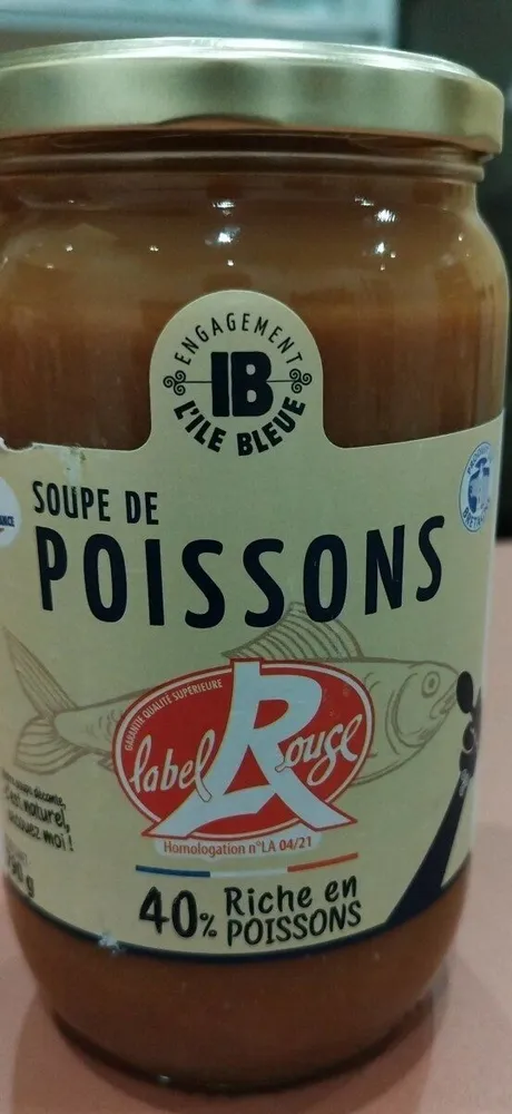 Soupe de poissons Label Rouge