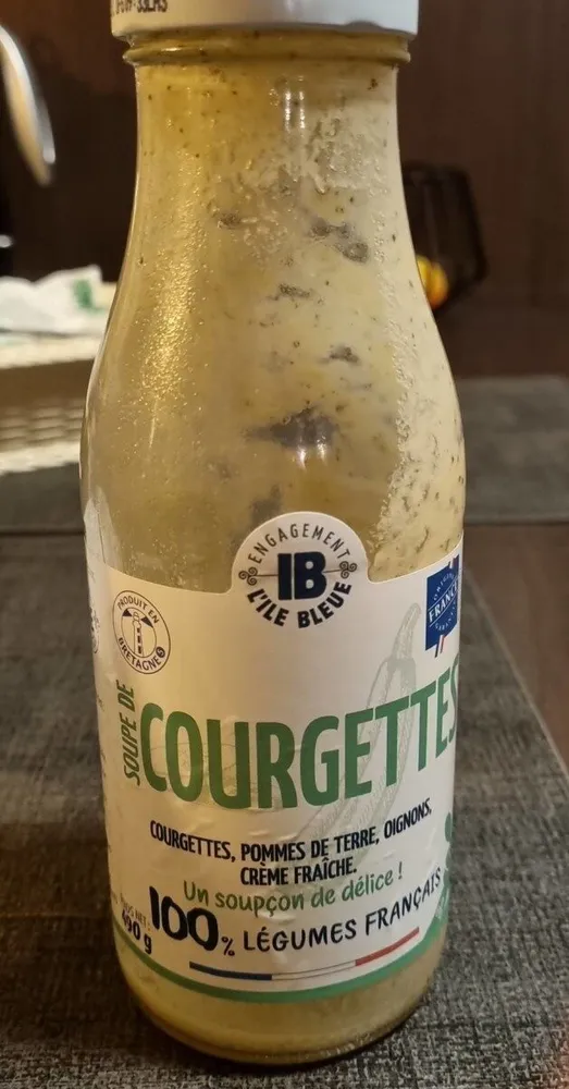 Soupe de courgettes
