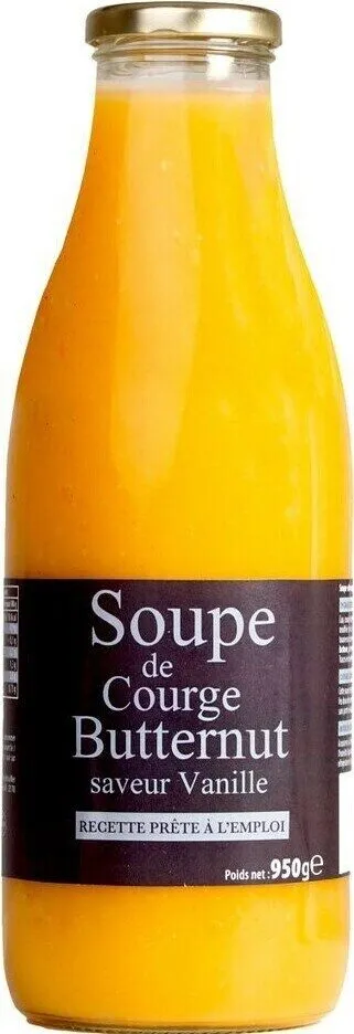 Soupe de courge butternut