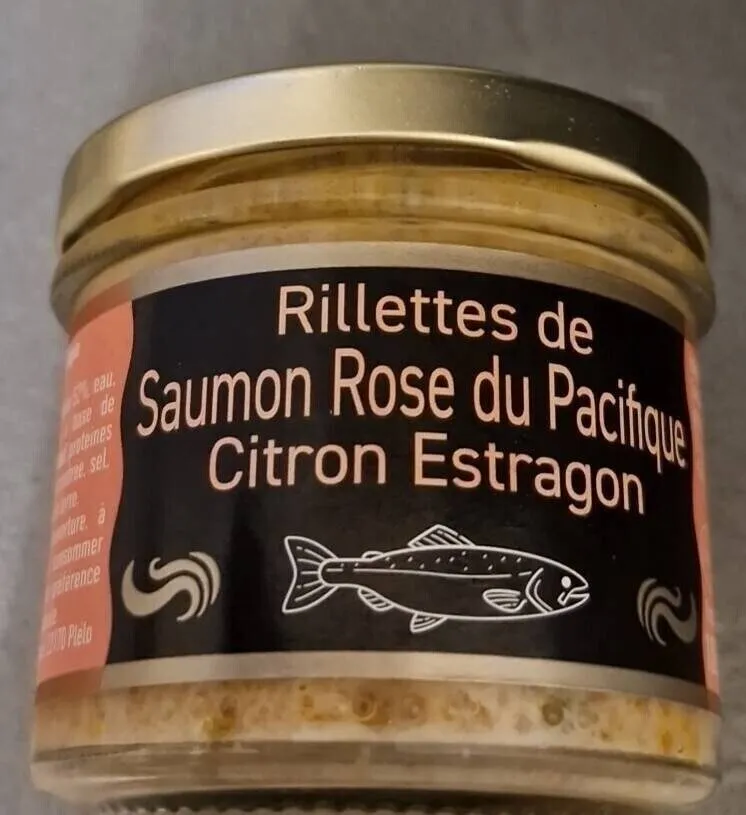 Rillettes de Saumon Rose du Pacifique Citron Estragon