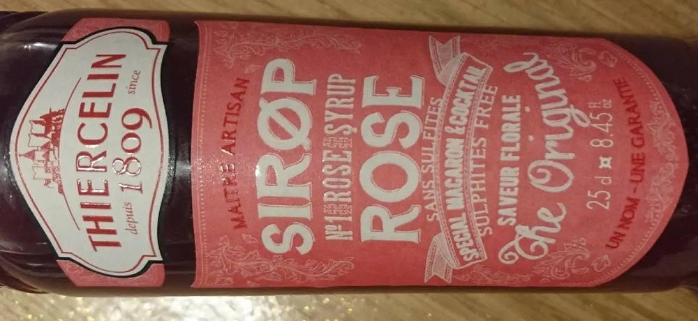 Sirop rose