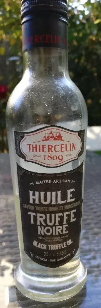 Huile truffe noire