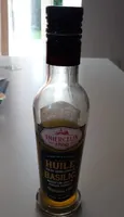 Huile d'olive au basilic
