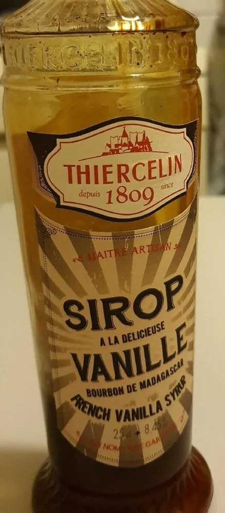 Sirop vanille