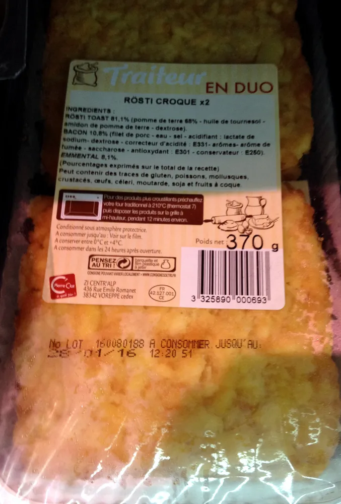 Rösti Croque