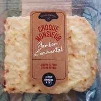 Croque monsieur  jambon emmental