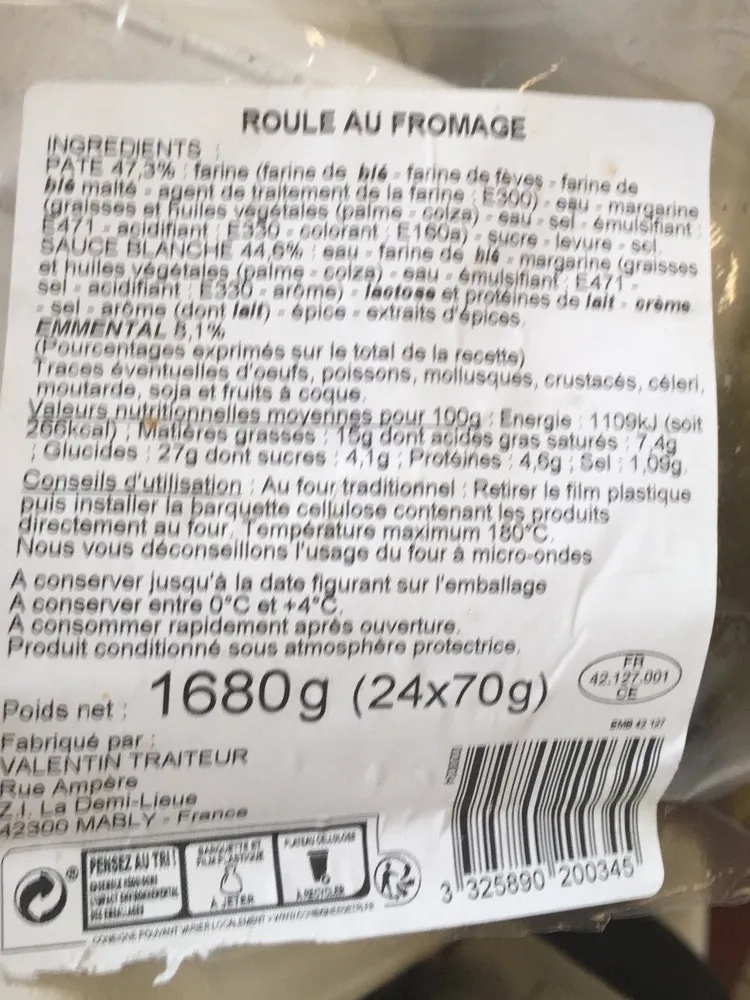Roule au fromage