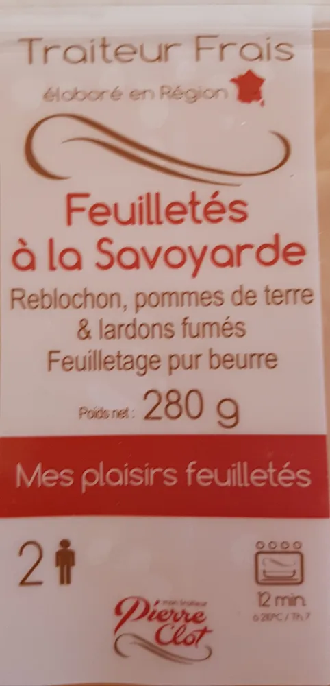 Feuilletés à la savoyarde