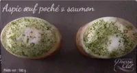 Aspic oeuf poché & saumon