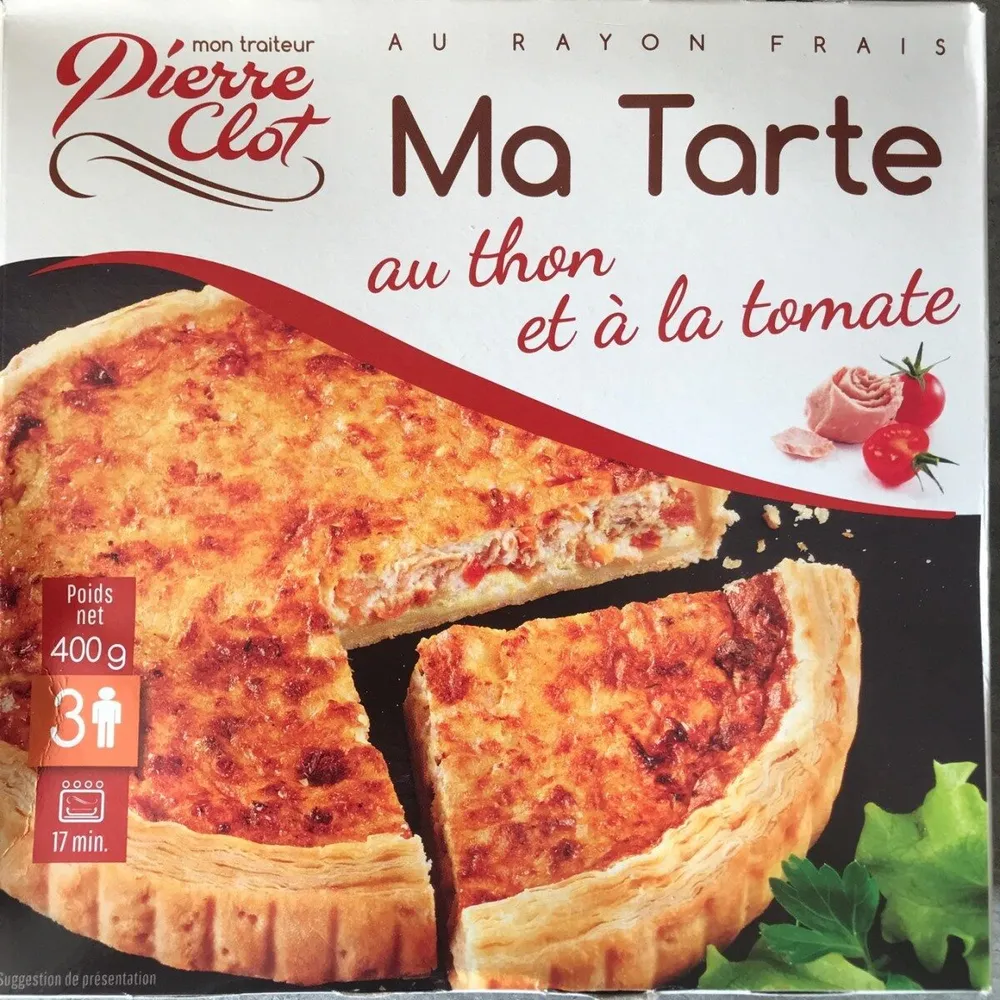 Tarte au thon et a la tomate