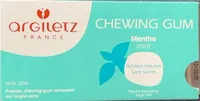 Chewing gum menthe