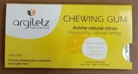 Chewing Gum Arôme Naturel Citron