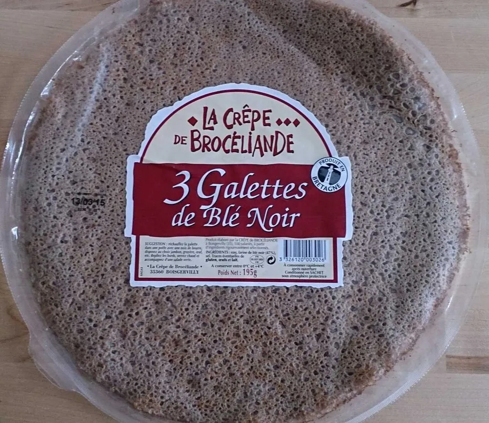 Galettes de Blé Noir